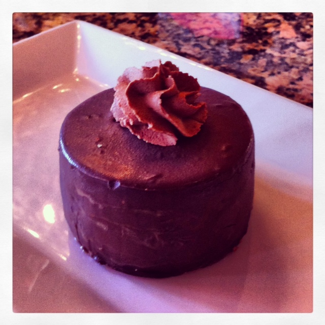 A Month of Chocolate: Day 1 – Chocolate Mousse Cake from Saquella Cafe