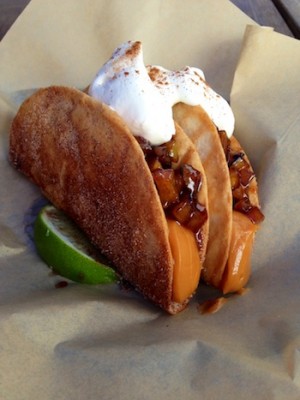 Celebrate National Taco Day with an Apple Pie Taco