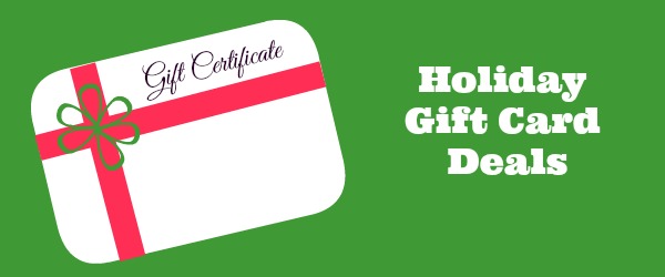 Holiday Gift Card Deals