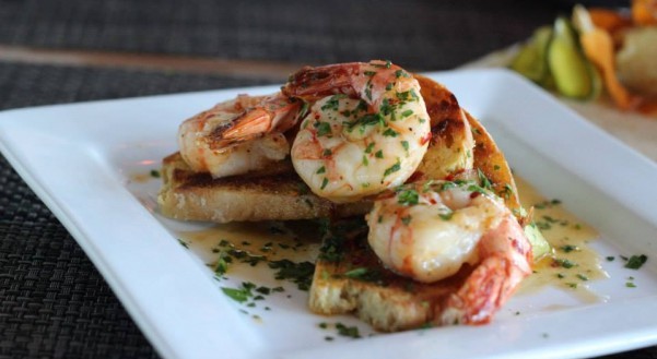 Shrimp at Beauty and the Feast