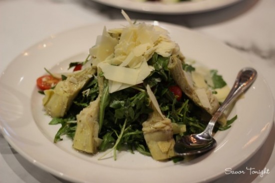 Artichoke and Arugula Salad