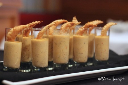 Southern Crab Bisque Shooters