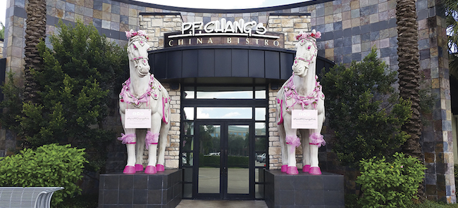 P.F. Chang's pink horses