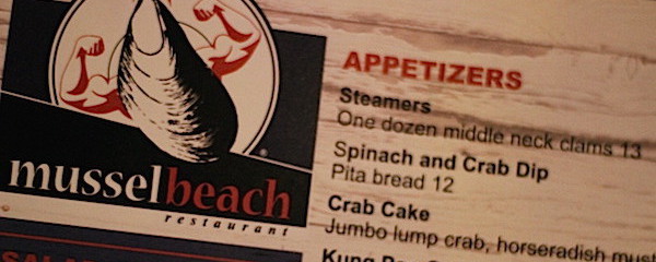 Mussel Beach Launches a New Menu