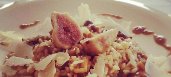 Recipe: Chestnut & Fig Risotto from Paradiso Ristorante