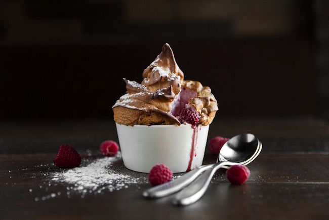 raspberry souffle