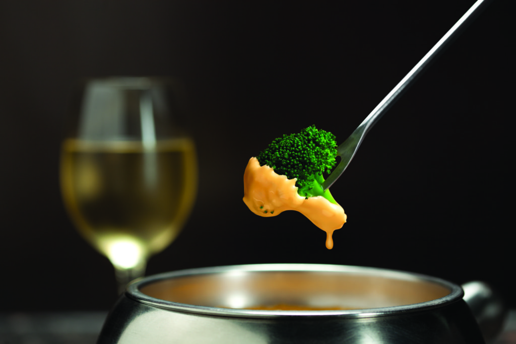 melting pot boca raton - broccoli-in-cheese-fondue - courtesy of the melting pot