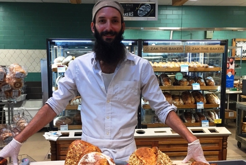 ZAK THE BAKER Breads at South Florida Whole Foods