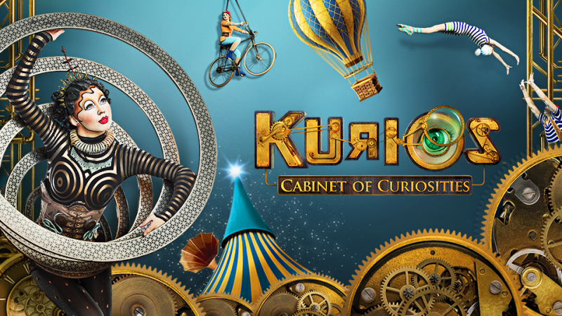 KURIOS cirque du soleil - cover - cirque du soleil