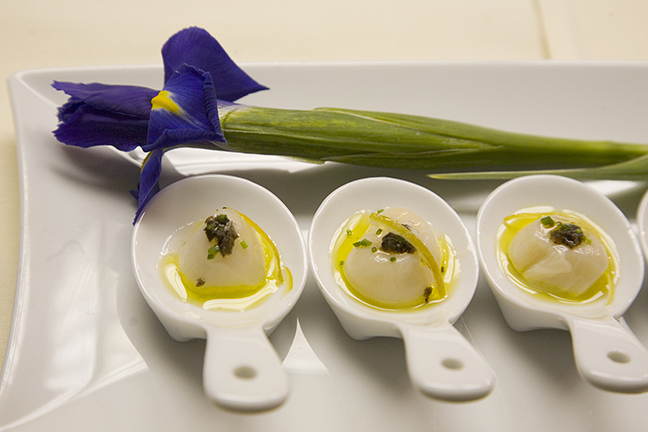 Hors d'oeuvres served at the James Beard House _James Beard Award / James Garvin